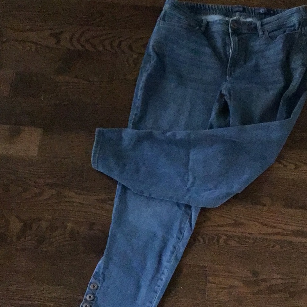 J Jill denim ankle pants